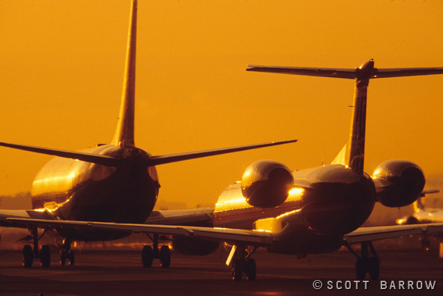 Airside at Newark Airport