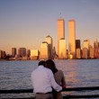 World Trade Center Embrace by Scott Barrow